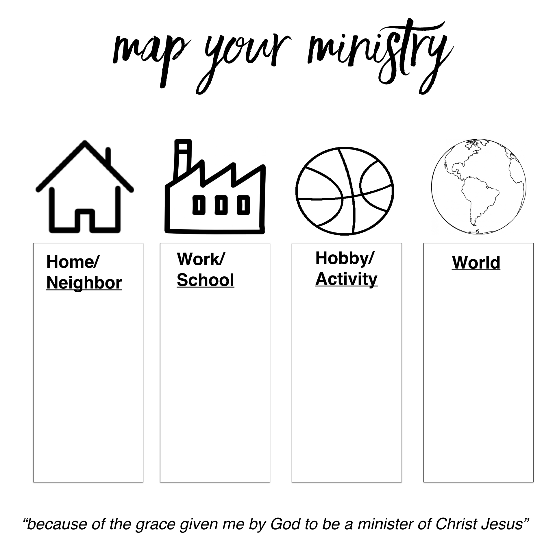 Sermon Message Map Co:Mission (part 1) Sermon Questions – Pastor Mark Robinson .com